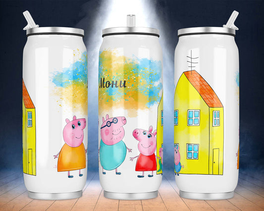 Термо бутилка "Прасенцето Пепа - Peppa Pig" 500мл