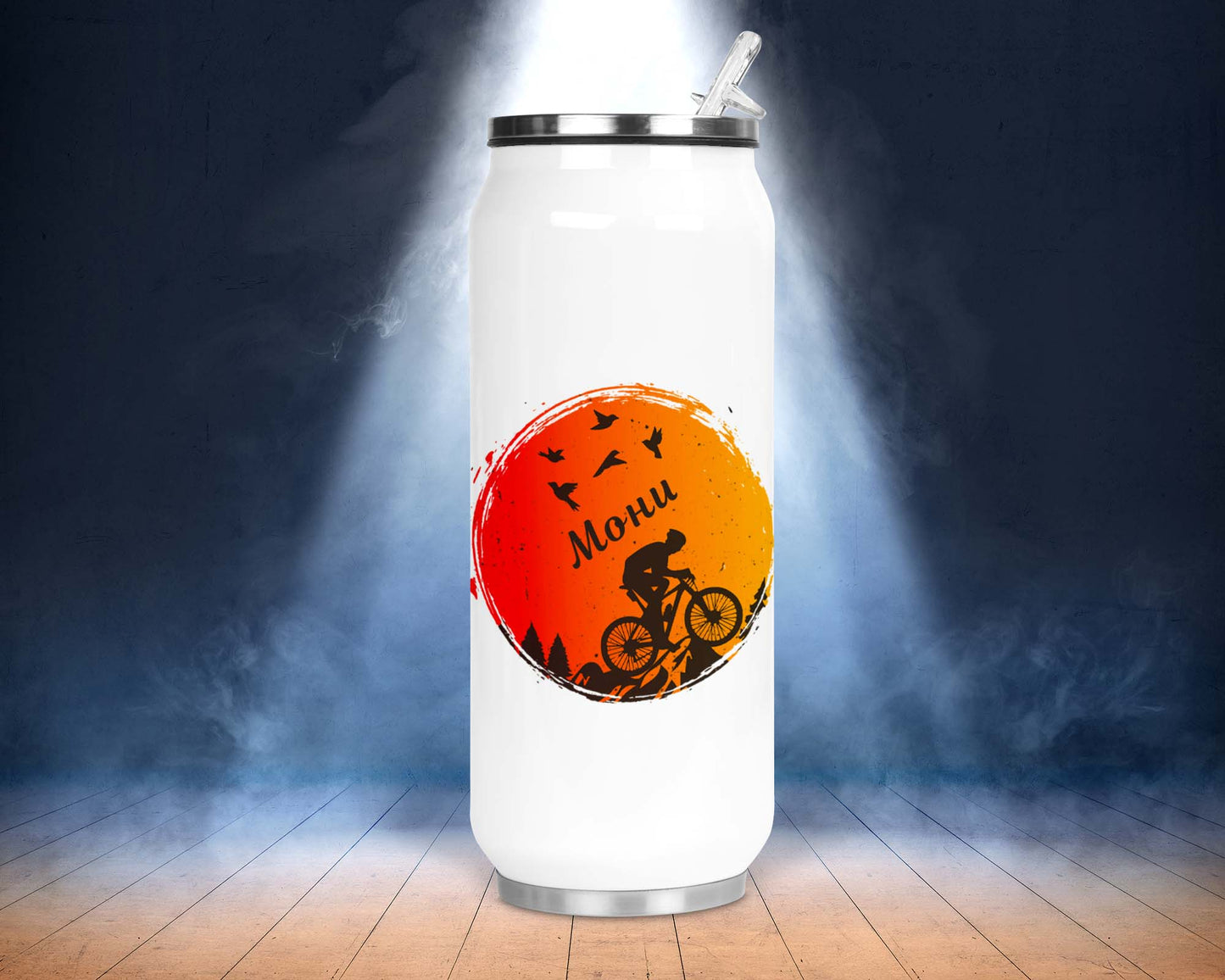 Термо бутилка "Kолоездач"  500/270мл