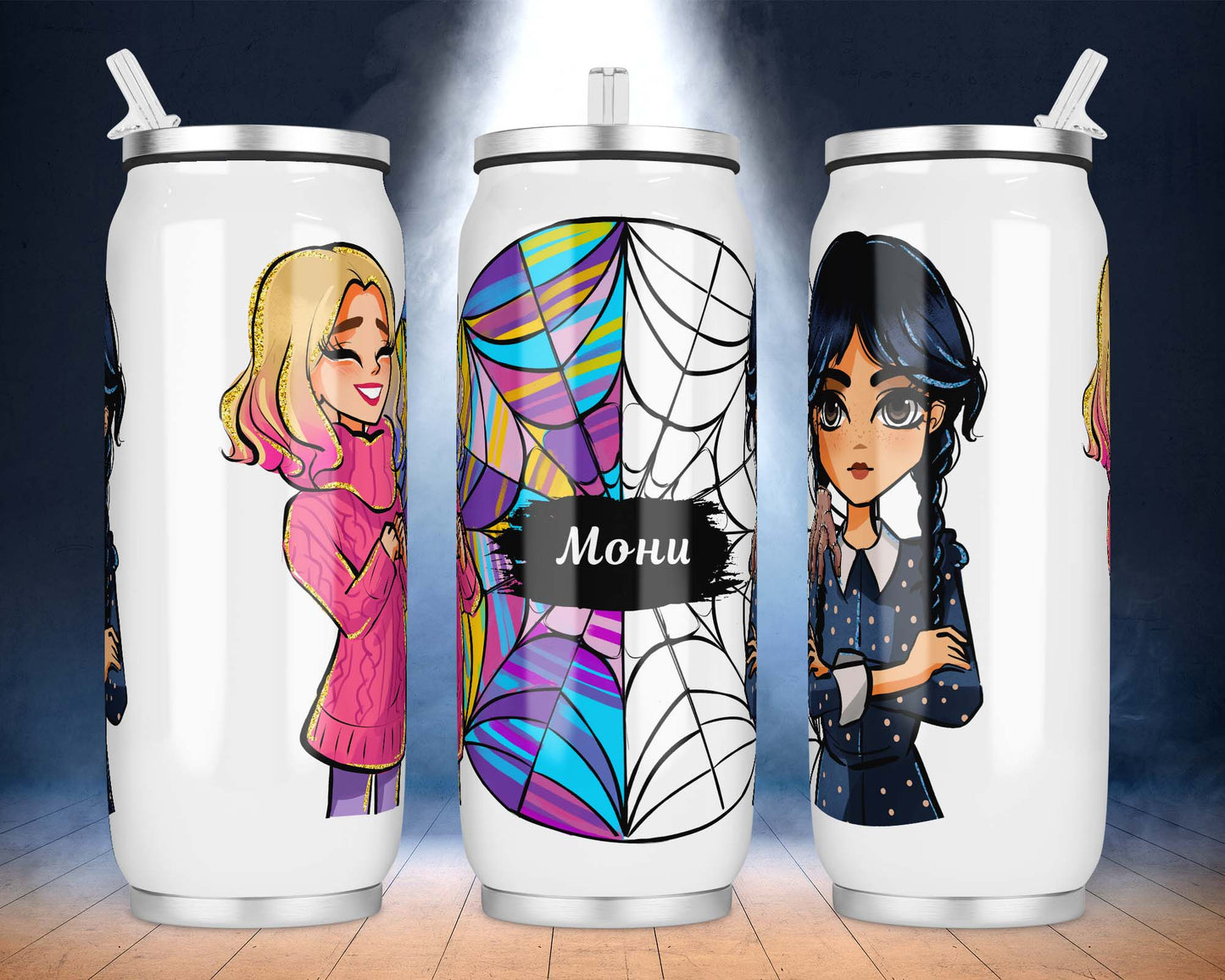 Термо бутилка "Wednesday" 500мл #2