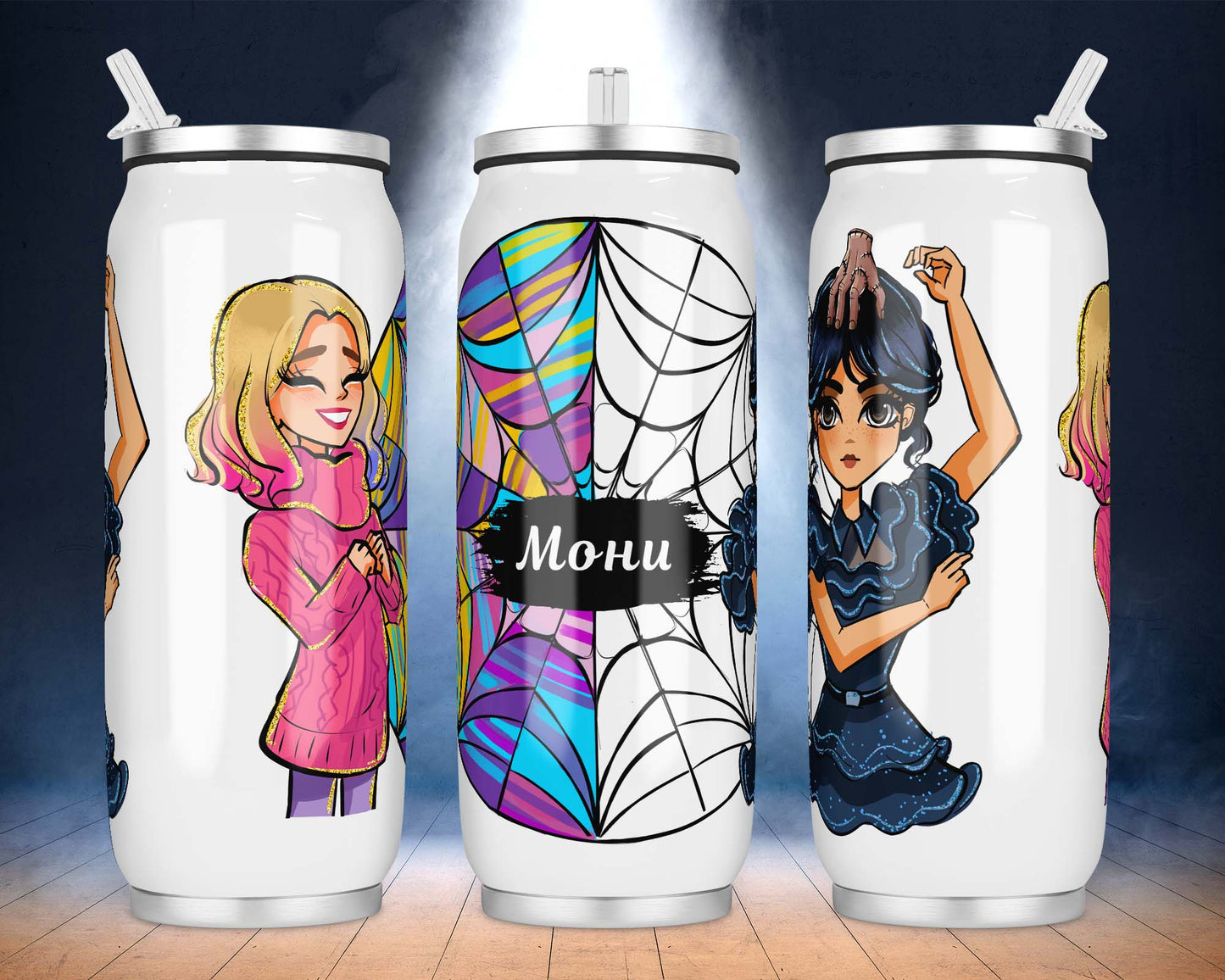 Термо бутилка "Wednesday" 500мл #3